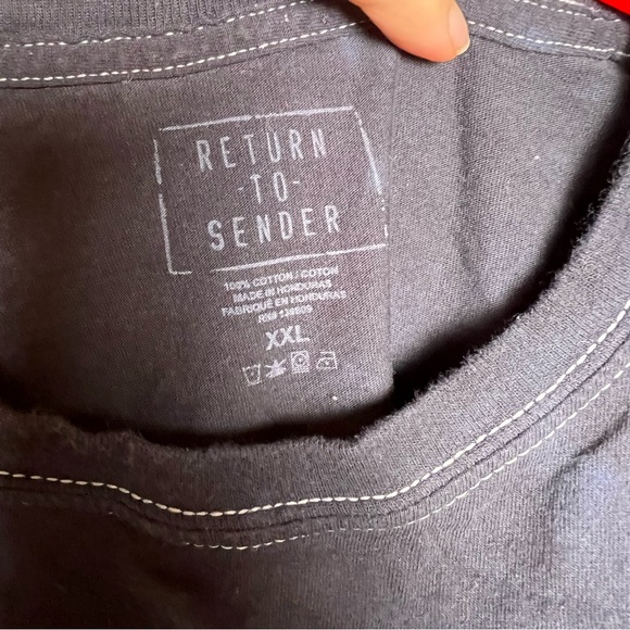 Return to Sender XXL California Skeleton Tie-Dye Graphic Tee - Picture 3 of 6